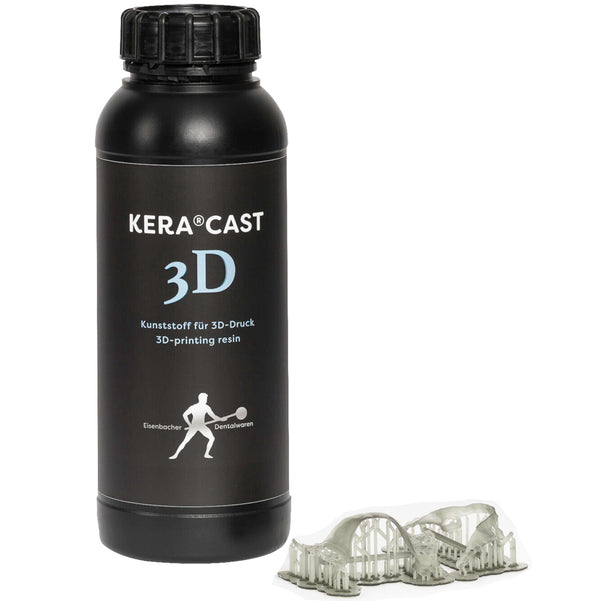 KERA CAST 3D RESINA CALCINABLE PARA IMPRESION 3D, 1 KG.