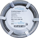 REFUERZOS TRENZADOS, LAMINADOS, 1,80 X 0,80 MM, 10 M