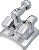 BRACKET METÁLICO DISCOVERY® SMART CON GANCHO, 0° TORQUE, +8° ANGULACIÓN PARA DIENTE 13, MCLAUGHLIN-BENNETT-TREVISI** 22 10PZAS