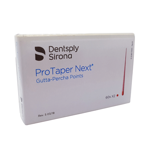 PROTAPER NEXT CONFORM FIT GUTTA PERCHA X2, 60 UDS.