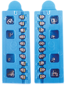 KIT 1 CASO 7X7 Y ARCOS, BRACKET AUTOLIGANTE H4