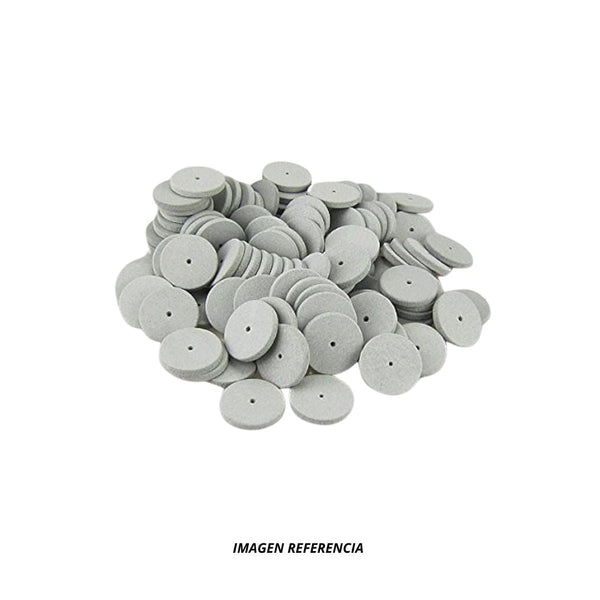 RUBBER POLISHING WHEELS BLANCA 7/8'X1/8'