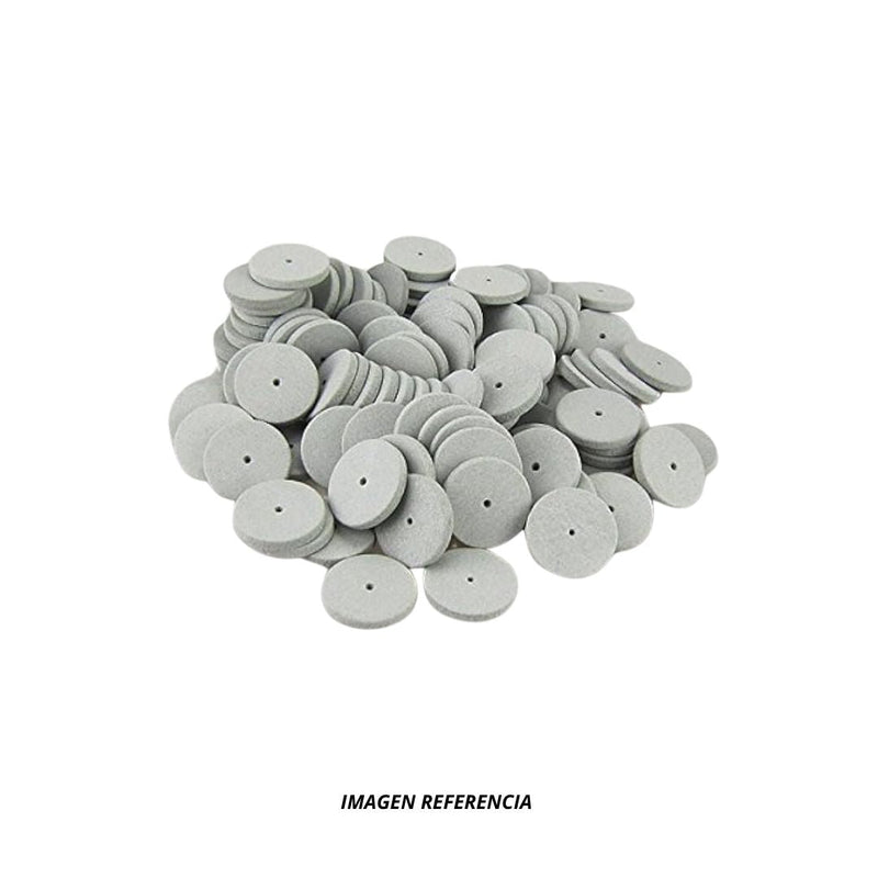 RUBBER POLISHING WHEELS BLANCA 7/8'X1/8'