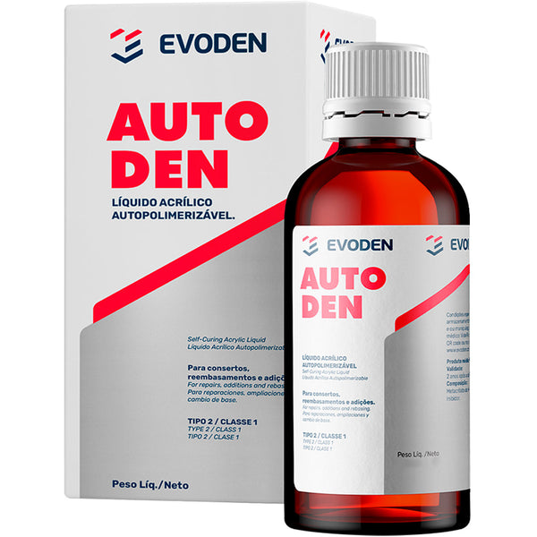 LIQUIDO MONOMERO PARA ACRILICO AUTOCURADO AUTODEN, 120 ML. EVODEN