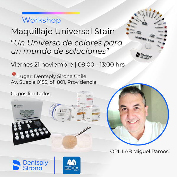 Maquillaje Universal Stain - OPL LAB Miguel Ramos