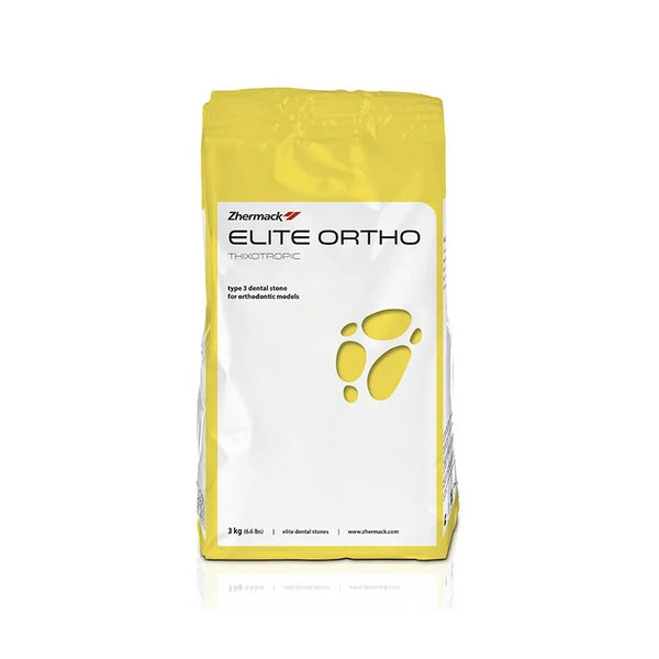 ELITE ORTHO YESO TIPO 3 COLOR WHITE, 25 KGS.