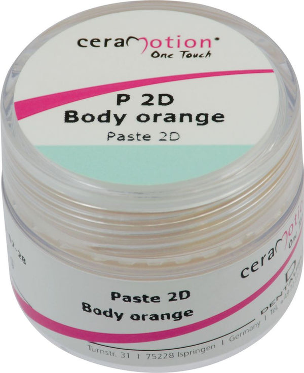 ceraMotion® One Touch Paste 2D Body orange