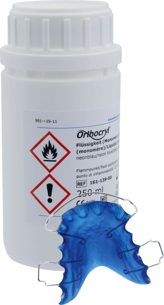 Monómero orthocryl, Azul neon