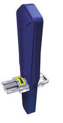 Tornillo para sectores, recto, Acero inoxidable, Mini