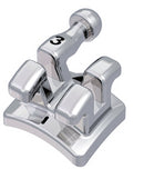 Bracket metálico discovery® smart con gancho, 0° torque, +8° angulación para diente 13, McLaughlin-Bennett-Trevisi** 22 10pzas