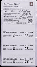 PROTAPER NEXT, LIMAS