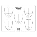 Plantilla para arcos Penta según Ricketts®